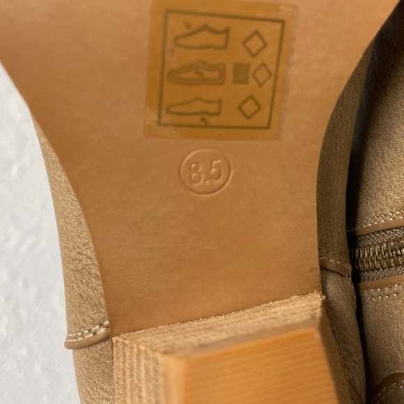 Ccocci Western Style Ankle Boot Women’s 8.5 Tan - Picture 10 of 13